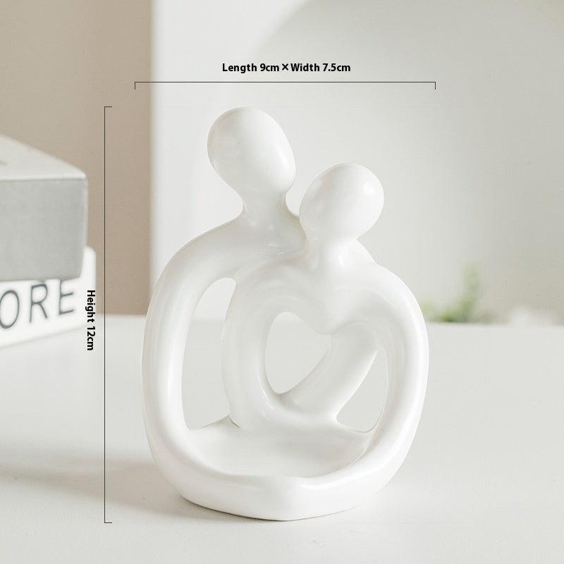 Ceramic Couple Candlestick – Nordic Retro Candle Cup Ornament! - JumoShop