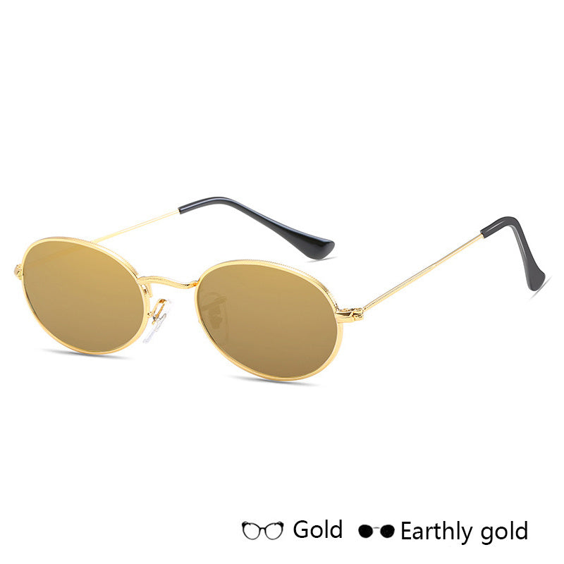 Fashion Oval Women Sunglasses - Luxury Round Frames