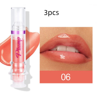 New Tube Rich Lip Color - Slightly Spicy Lip Honey Lip Glass Mirror Face Lip Mirror Liquid Lipstick