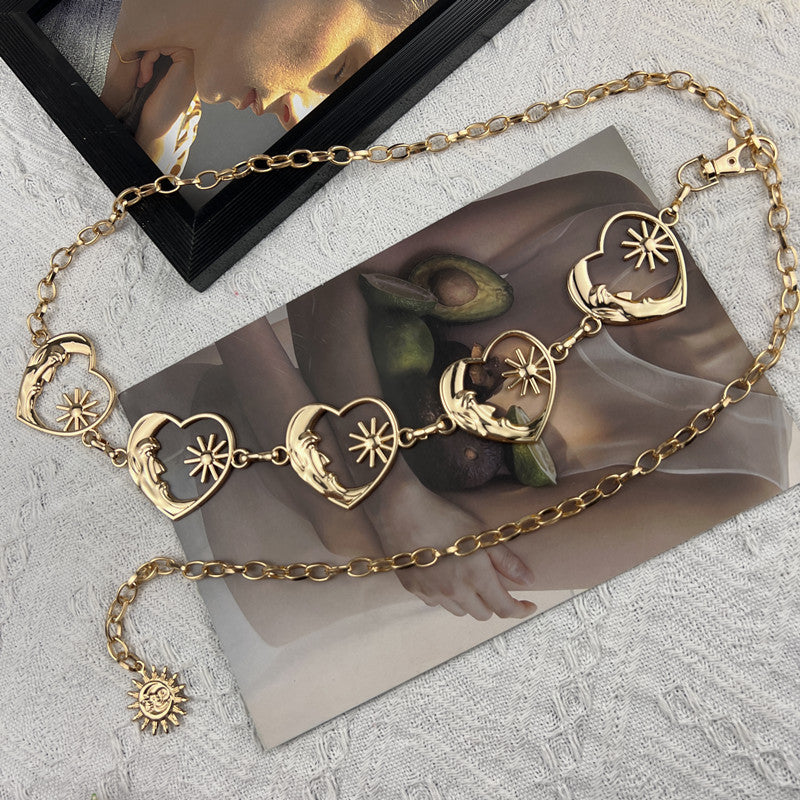 Love Metal Waist Chain - Waist Chain