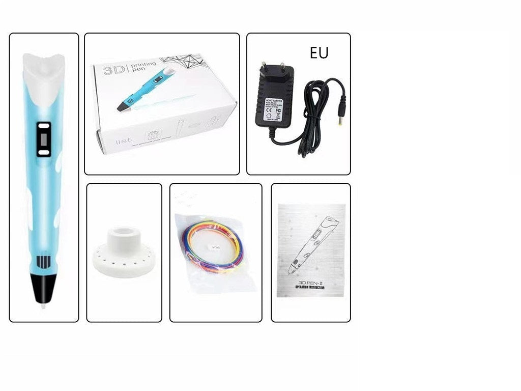 Children's 3D Printing Pen - Three-dimensional Brush Toy Set