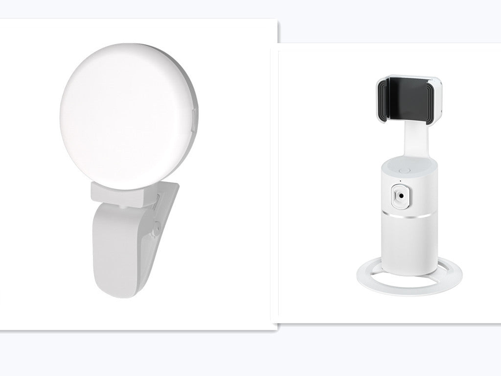 Smart Face Recognition Tracking -  Mobile Phone Stand Anchor Live Broadcast Stand