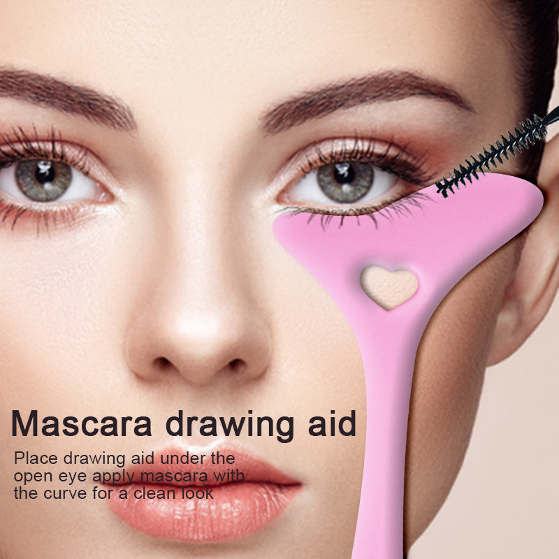 Silicone Eyeliner Stencil Wing Tip Mascara Drawing Lipstick Aid Face Cream Applicator For Beginners Makeup Tool Eyeliner Stencils Silicone Winged Tip Eyeliner Aid Eyebrow Pencil Stencil Reusable - JumoShop