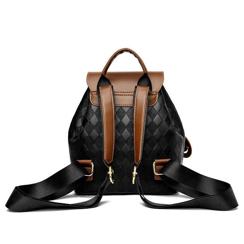 Female Backpack - Casual Multifunction Women's Leather Backpack