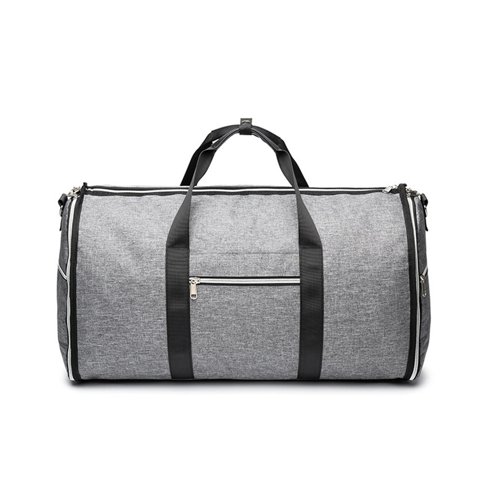 Travel Bag Brand - Men 2 in 1 Garment Bag, High-capacity, Multi-function Foldable Nylon Duffle Bag