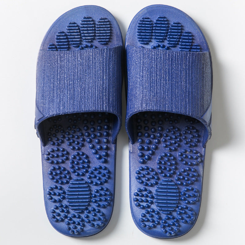 Reflexology Foot Massage Slippers -- Bath Slippers Tension Relief Acupuncture Feet Massager Household Slipper Foot Health Care