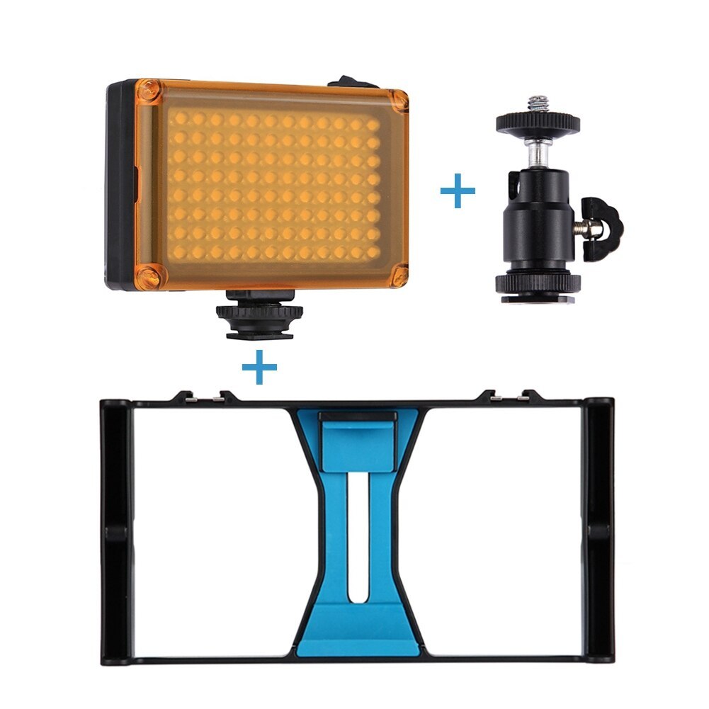 Mobile Photography Set - Mobile Live Rabbit Cage Set Microphone Tripod with Supplementary Light - JumoShop