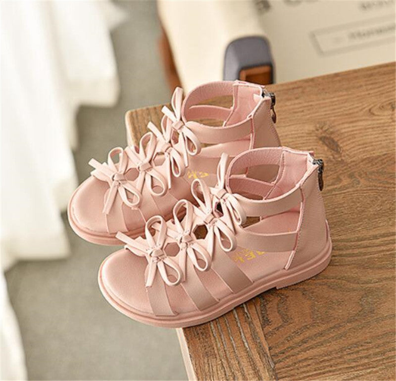 Basket Bow Summer Sandals