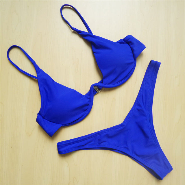 Sexy Women Bikini Beachwear - Push-up Swimwear