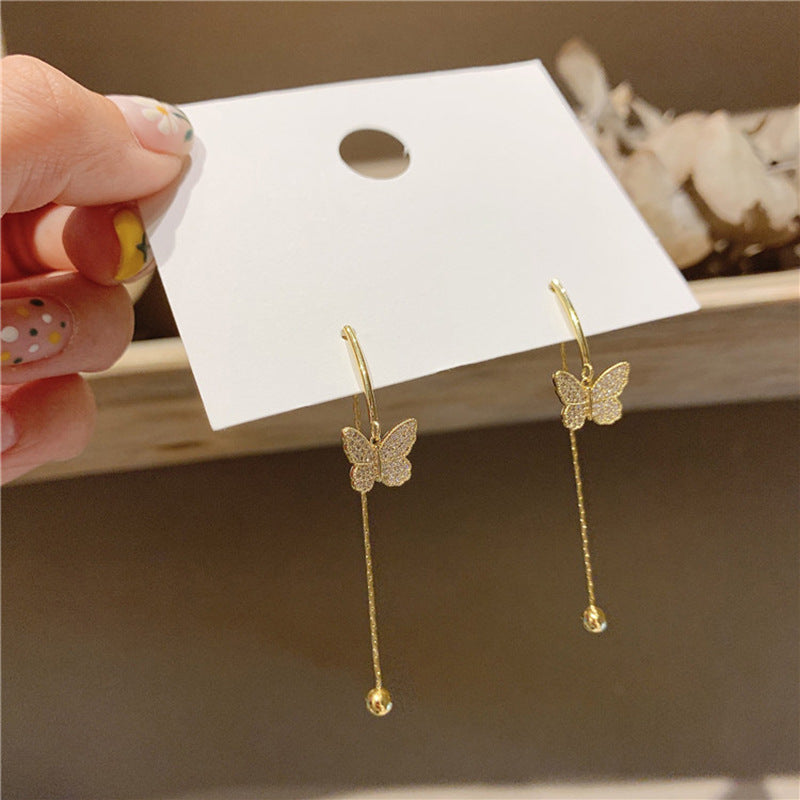 Premium Sense Tassel Earrings - Butterfly Earrings
