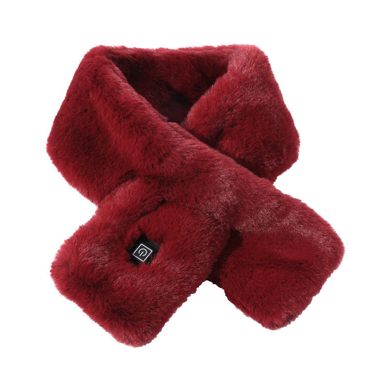 Heating Scarf USB Electric Heated Neck Wrap - Temperature Control Neck Warmer For Women Men