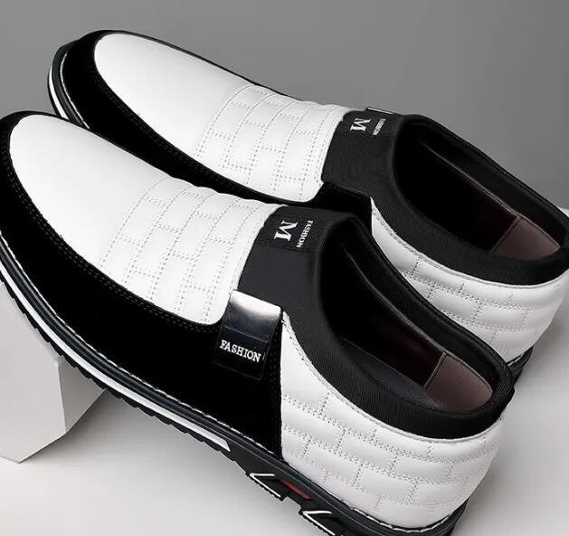 Large Size Leather Shoes - Men's New Casual Leather Shoes