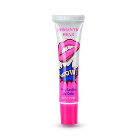 Amazing 6 Colors Peel Off Liquid Lipstick - Waterproof Long Lasting Lip Gloss Mask Moisturizer Makeup