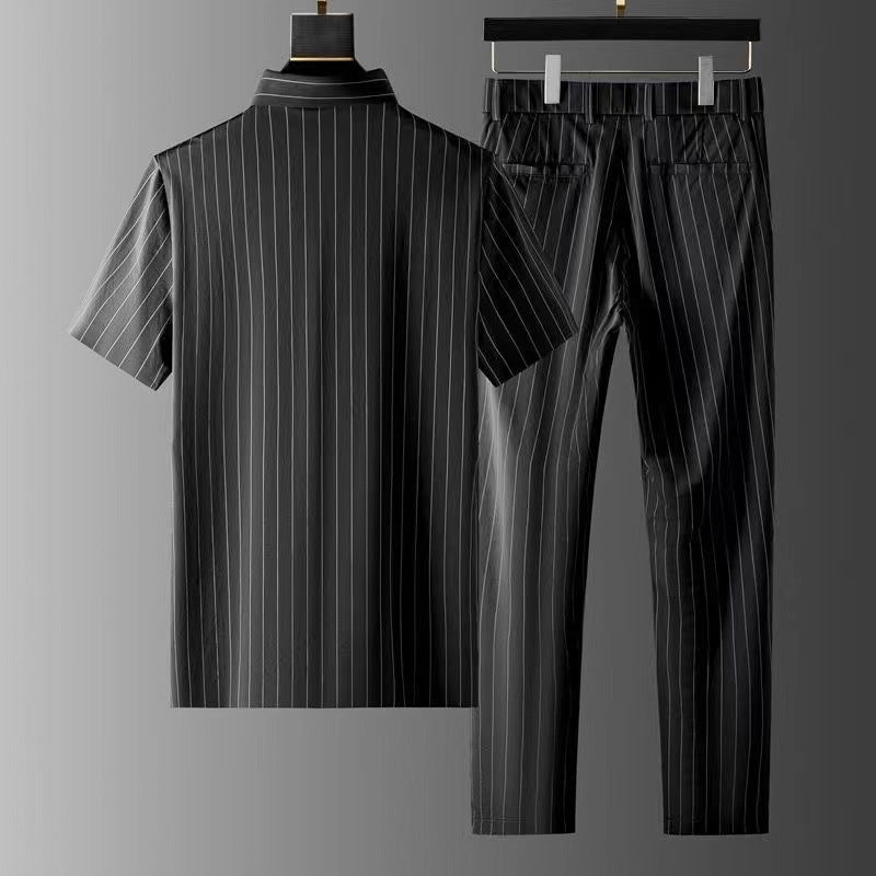 Men's Casual Short Sleeve Trousers