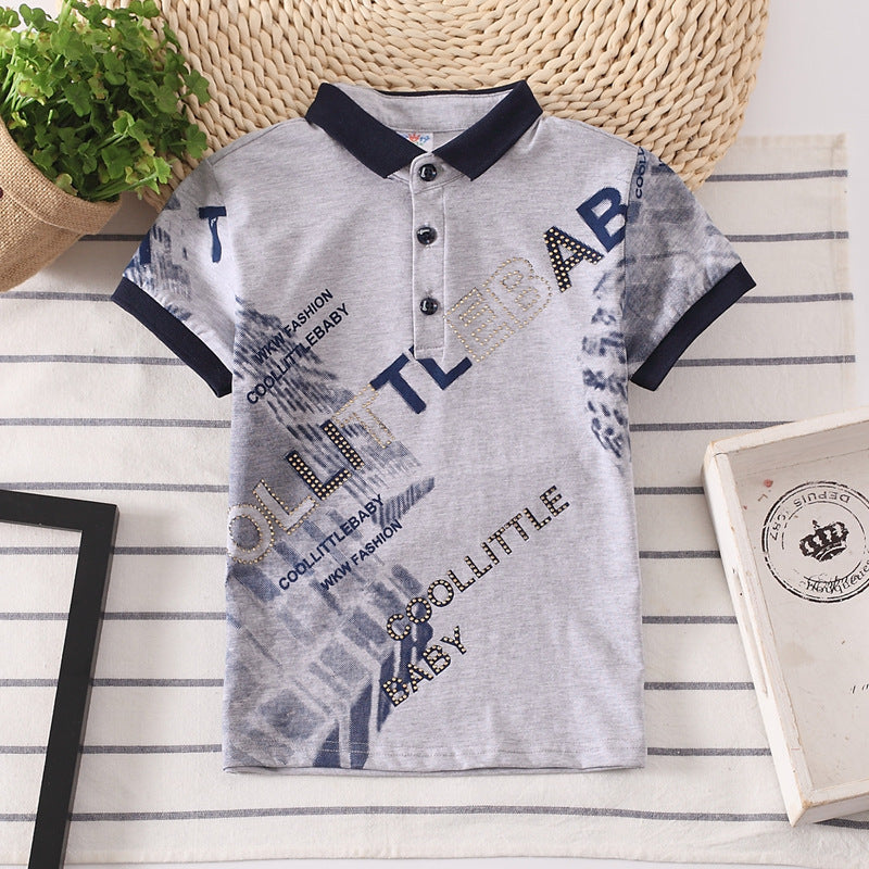 Kids Shirt -  Boys Tops Children Clothes Wear