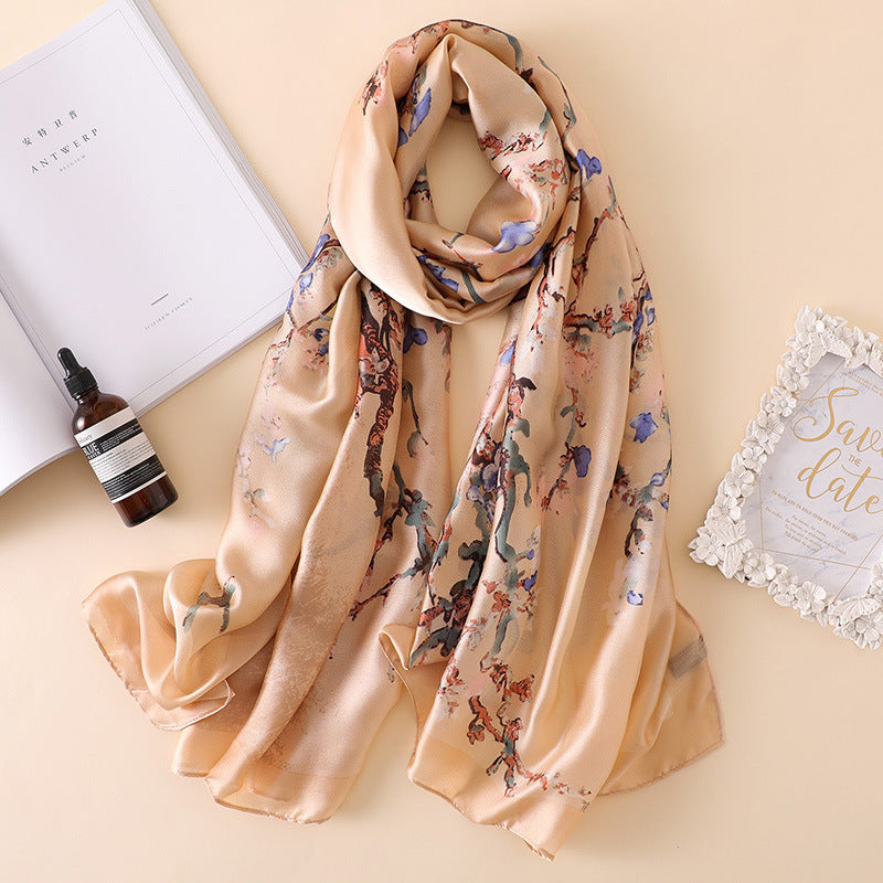 ☀️ Summer Sunscreen Shawl Scarf – Elegant & Protective ☀️ Summer Scarf Sunscreen Shawl Scarf Neck Scarf Neck wrap - JumoShop