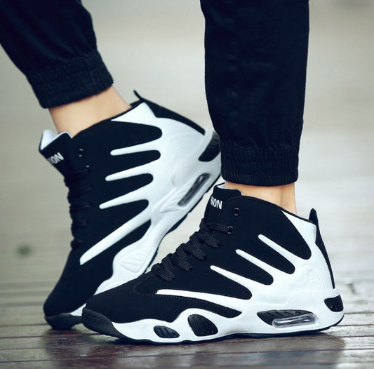Men Air Cushion Basketball Shoes -  Wear-resistant Sneakers For Men, Hommel Basketball Boots Sneakers Men