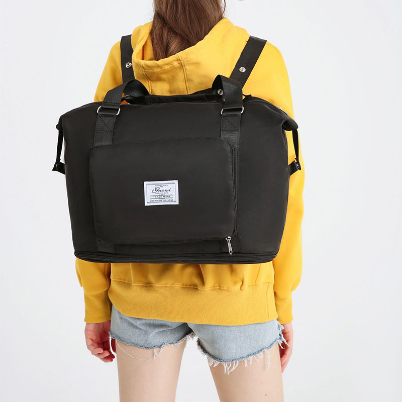 Folding Travel Bags For Backpack - Handbag Sholder Bag Gym Fitness Weekender Overnight Women