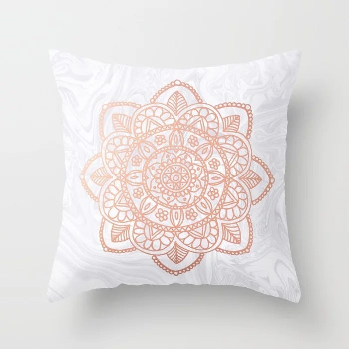 Pink Sofa Cover - Cushion Pillowcase