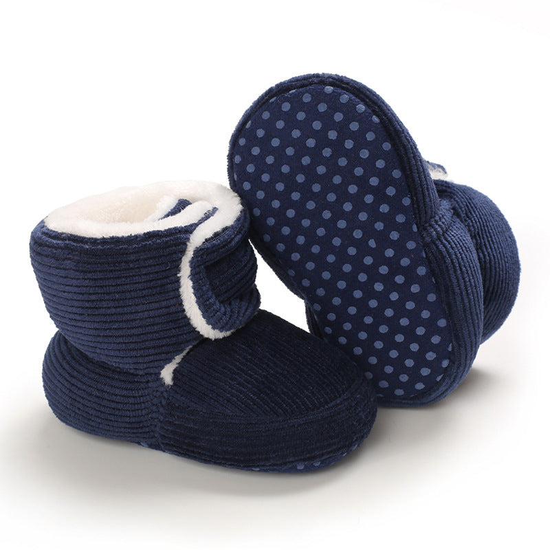 Fluffy Cotton Soft Sole Baby Shoes -Casual Toddler Shoes