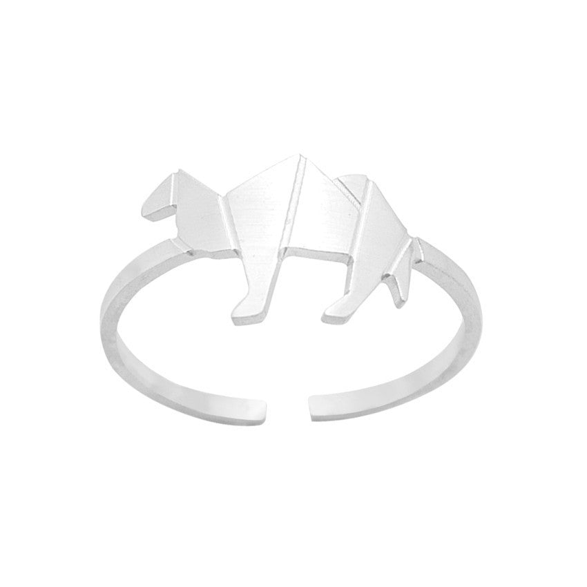 Women's Stainless Steel Rings - Vintage Golden Rings