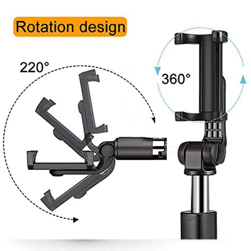 Tripod Selfie Stick - Mobile Universal Live Triangle Bracket One Bluetooth Selfie Artifact