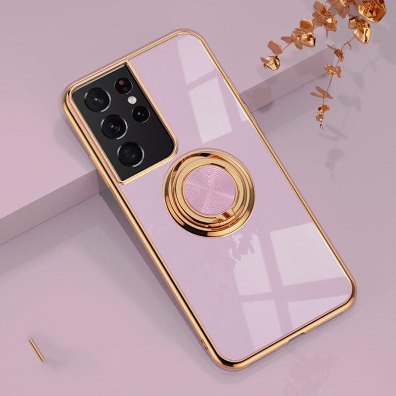 Car Electroplating Bracket Shell Mobile Phone Cases