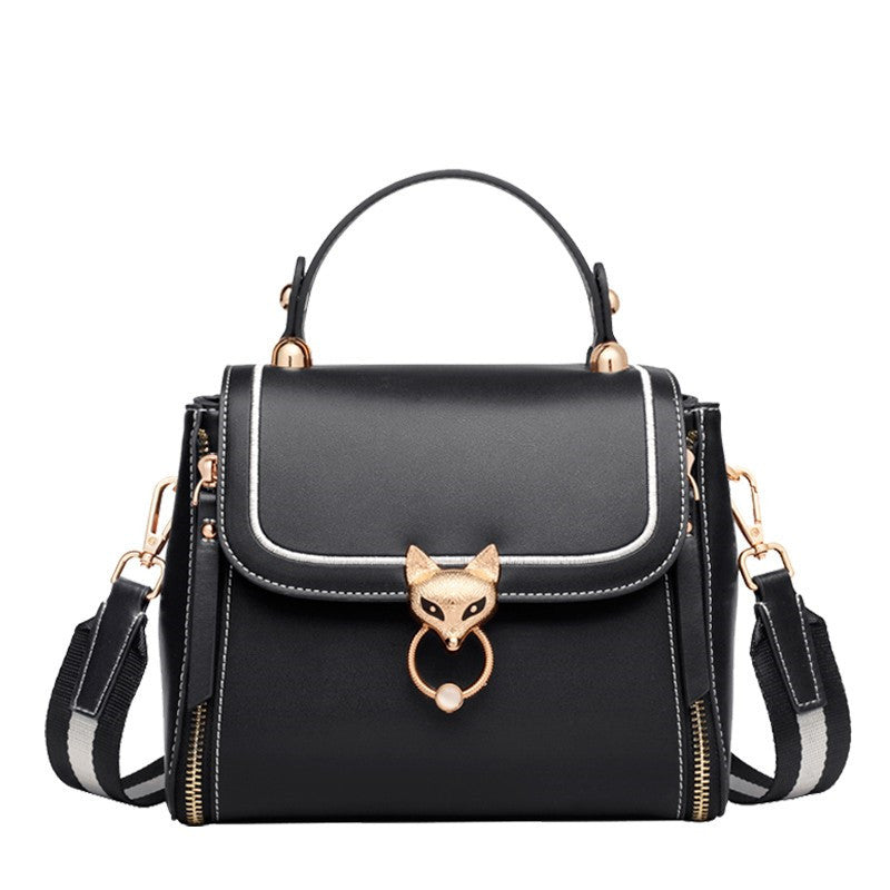 Fashion Lady Handbag - Leather Stylish Crossbody Bags Large Capacity