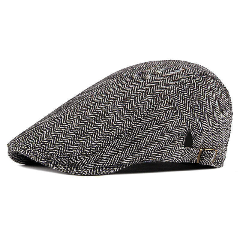 Autumn And Winter Woolen Mens And Women's Beret Caps