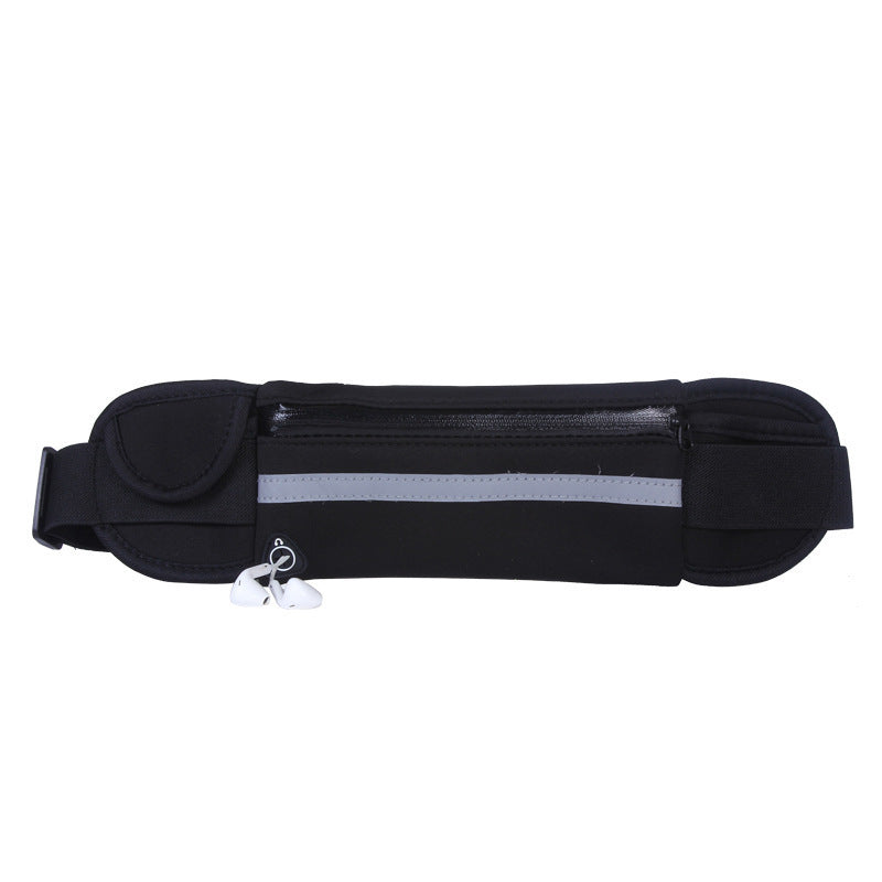 Fitness Waist Bag With Pocket  - Slim Running Jogging Belt Fanny Pack Bag For Hiking Cycling Workout Sports Gym