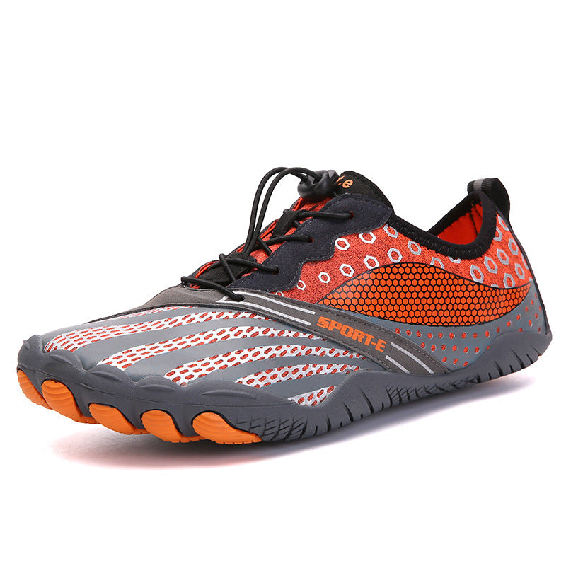 New Cross-border Five-finger Shoes - Diving Fishing Couple Outdoor Wading River Upstream Shoes