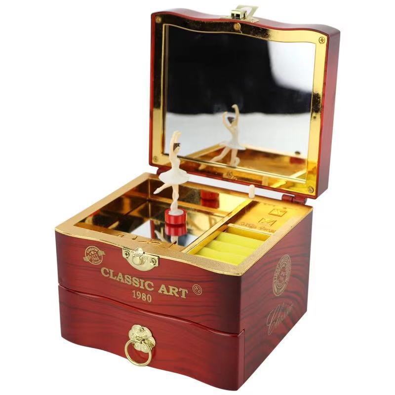 Rotating Ballet Music Box