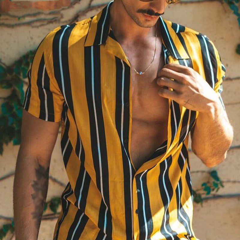 Soft Shirts For Men—-Men's Summer Streetwear Casual
