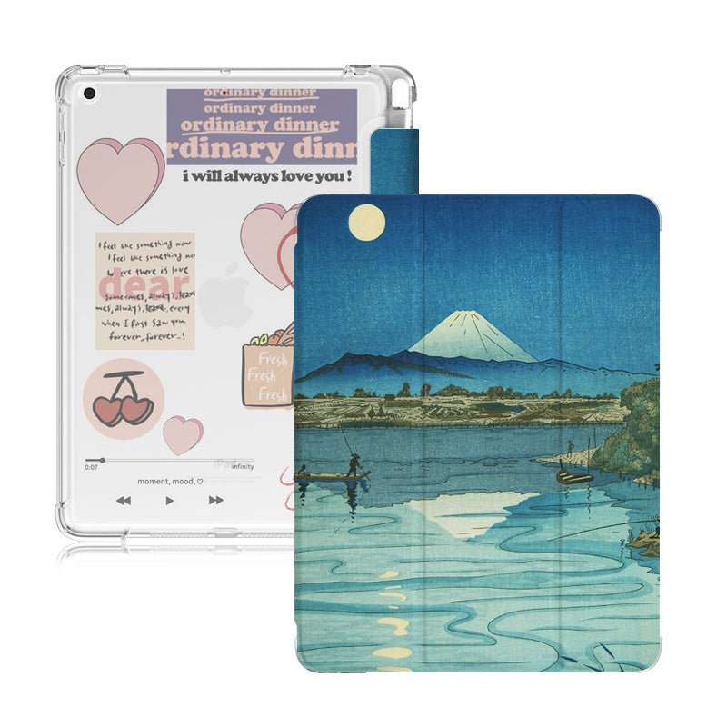 Silicone Covered Flat Shell Compatible with Apple