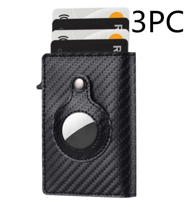 Air Tag Wallet - Anti Theft Bullet Card Bag