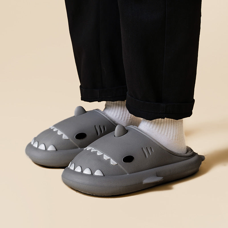 Cartoon Shark Home Slippers