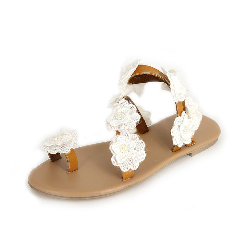 Flowery Sandals
