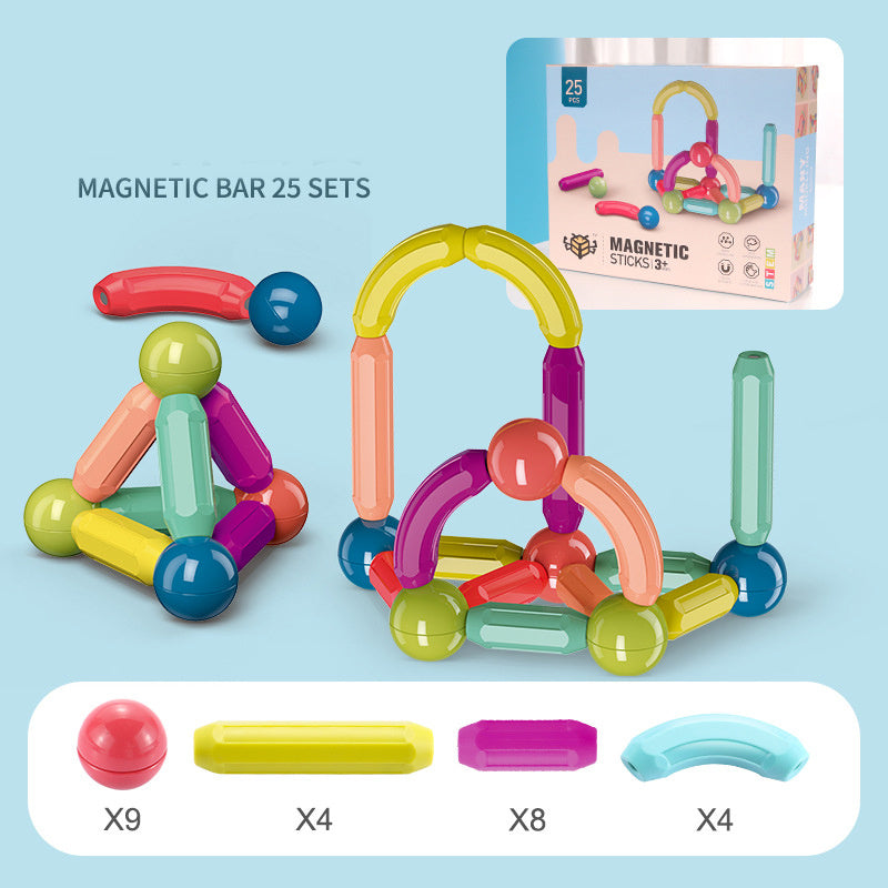 Baby Magnetic Stick Building Blocks Toy - Game Magnets Children Set Kids Magnets For Children Magnetic Toy Bricks