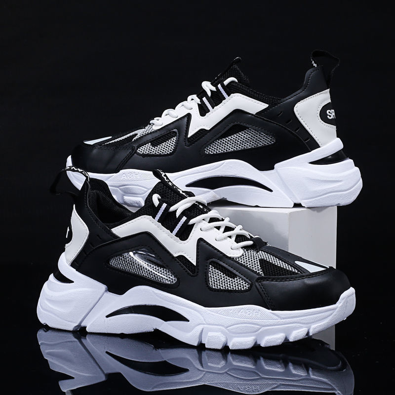 White Sneakers - Non Slip Walking Running Shoes Sports