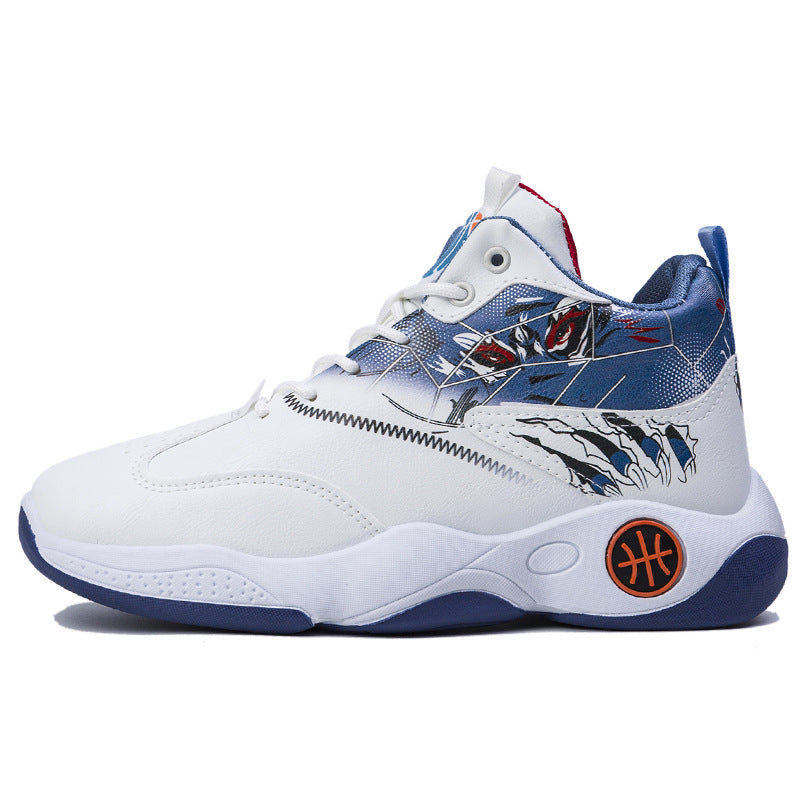 High-top Breathable Basketball Shoes - Sneakers
