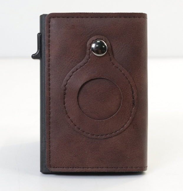 Air Tag Wallet - Anti Theft Bullet Card Bag