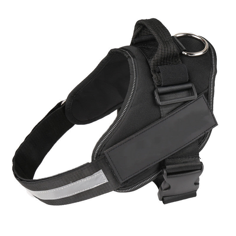 Custom No-Pull Reflective Dog Harness – Personalized Breathable Adjustable Pet Vest for Small & Large Dogs