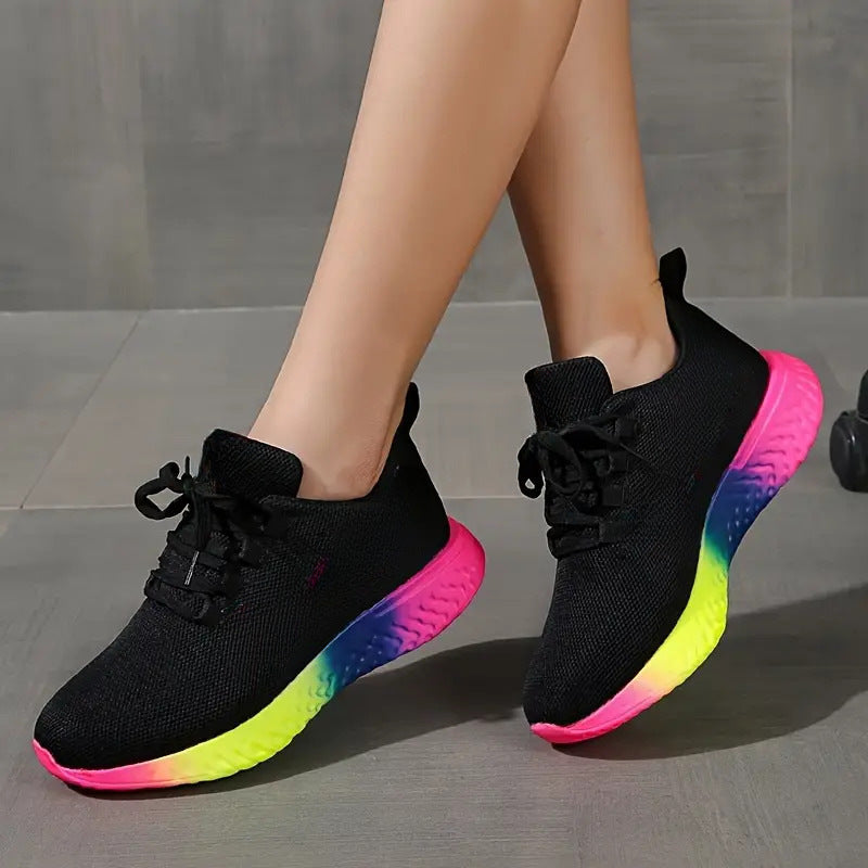 Lace-up Mesh Shoes for Women
