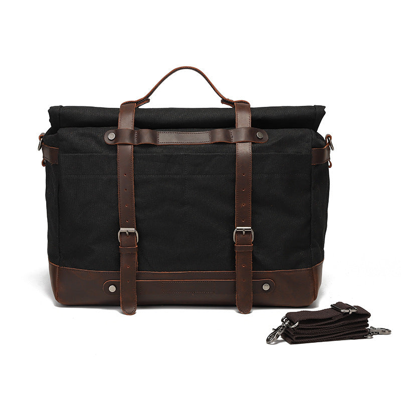 Canvas Shoulder Bag - Casual Unisex Crossbody Bag