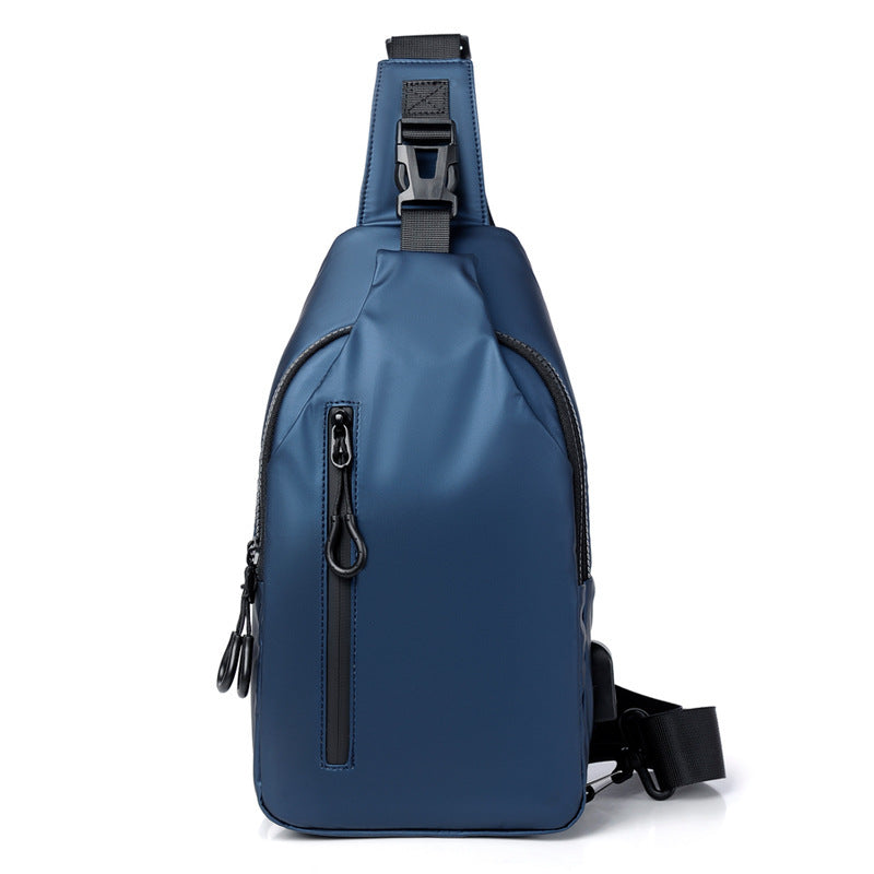 Black Sling Crossbody Backpack - Shoulder Bag For Men
