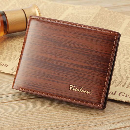 Men's Wallet - Short Wallet Glossy Wallet