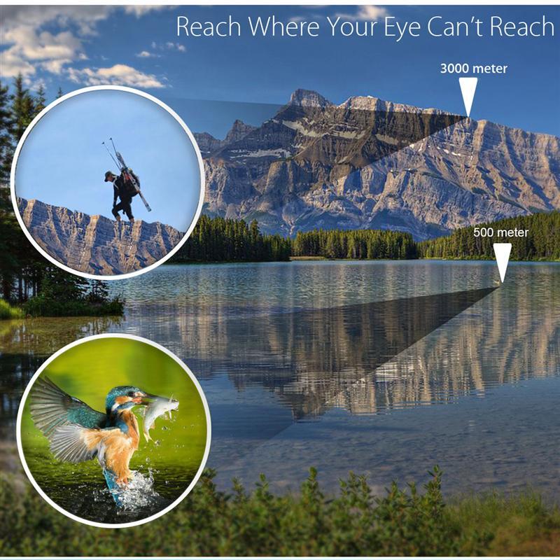 Telescope 60X60 Powerful Binoculars HD - High Magnification For Outdoor Hunting Optical Scopes Lll Night Vision Fixed Zoom
