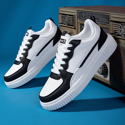 Breathable Versatile White Shoes - Korean Style For Students