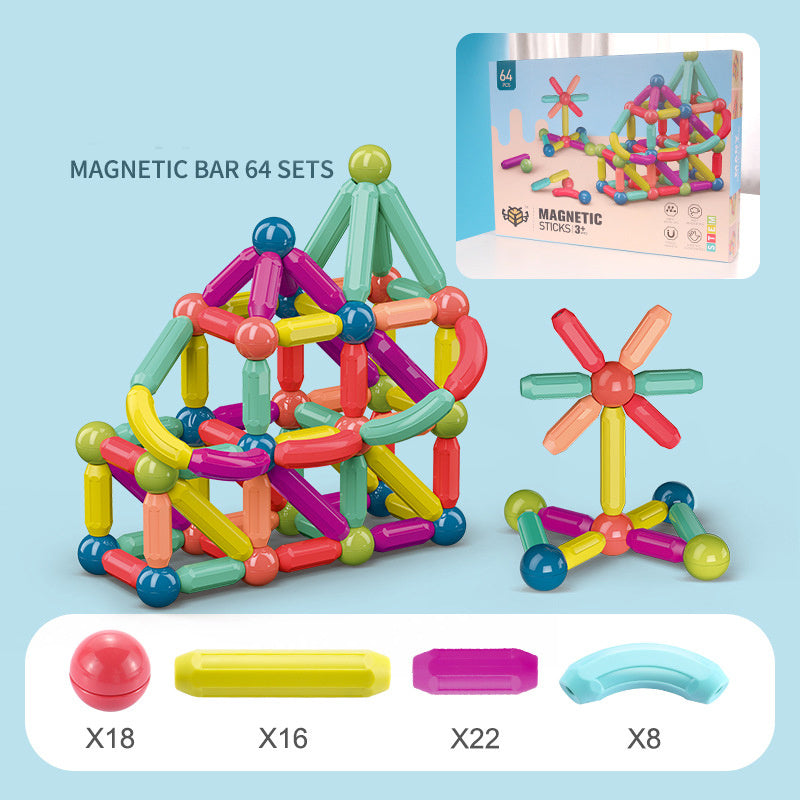 Baby Magnetic Stick Building Blocks Toy - Game Magnets Children Set Kids Magnets For Children Magnetic Toy Bricks