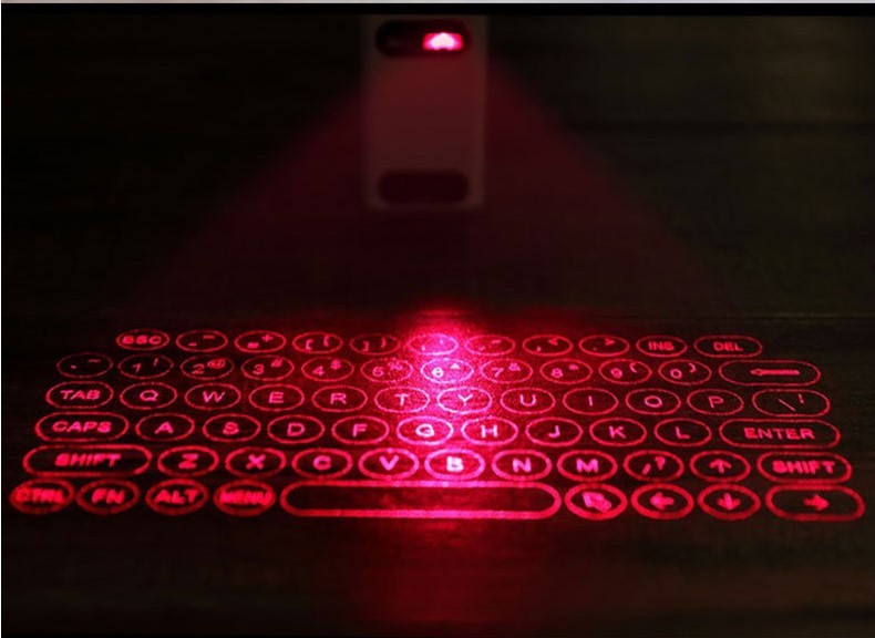 Virtual Laser Keyboard Bluetooth - Wireless Projector Phone Keyboard For Computer Pad Laptop With Mouse Function